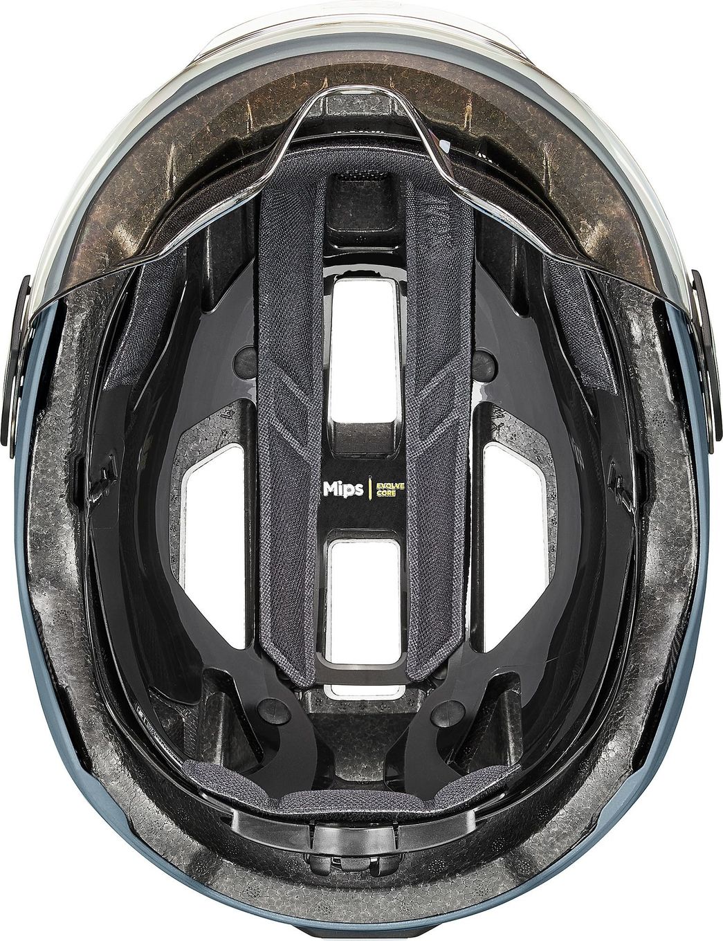 Casque Ville Uvex Stride Visor Mips Gris Anthracite