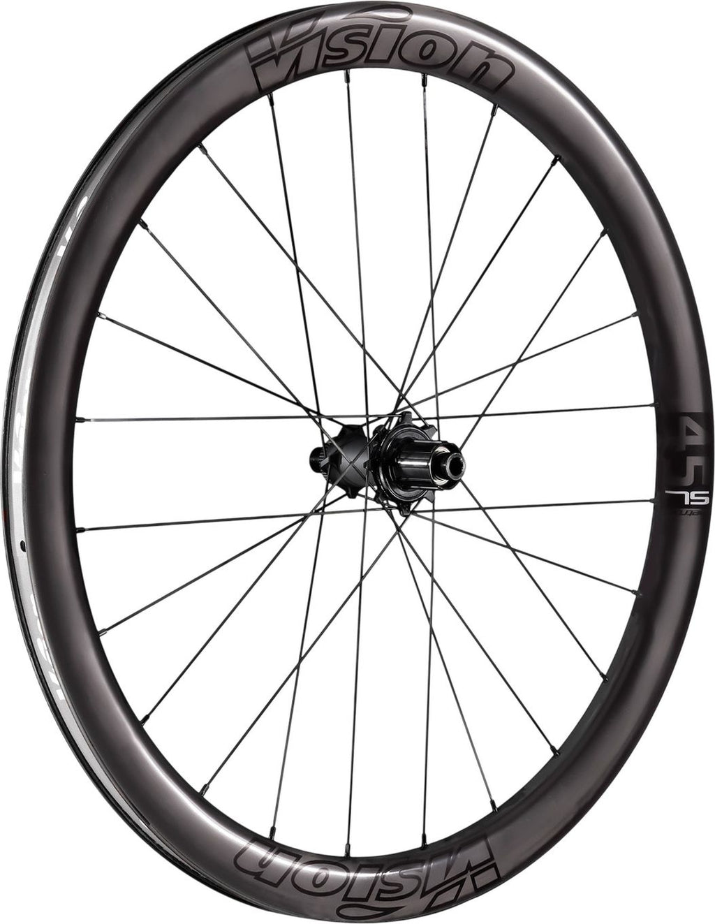 Paire de Roues Vision Metron 45 SL Disc Clincher/TL 700mm | 12x100 - 12x142 mm | Centerlock