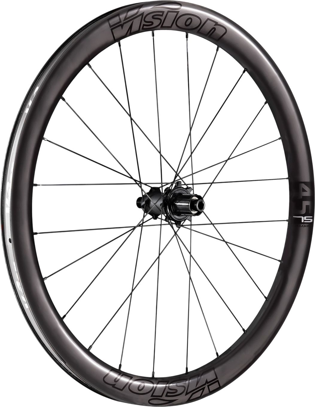 Paire de Roues Vision Metron 45 SL Disc Clincher/TL 700mm | 12x100 - 12x142 mm | Centerlock