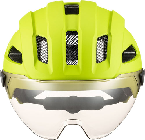 Casque Ville Uvex Stride Visor Mips Vert Lime