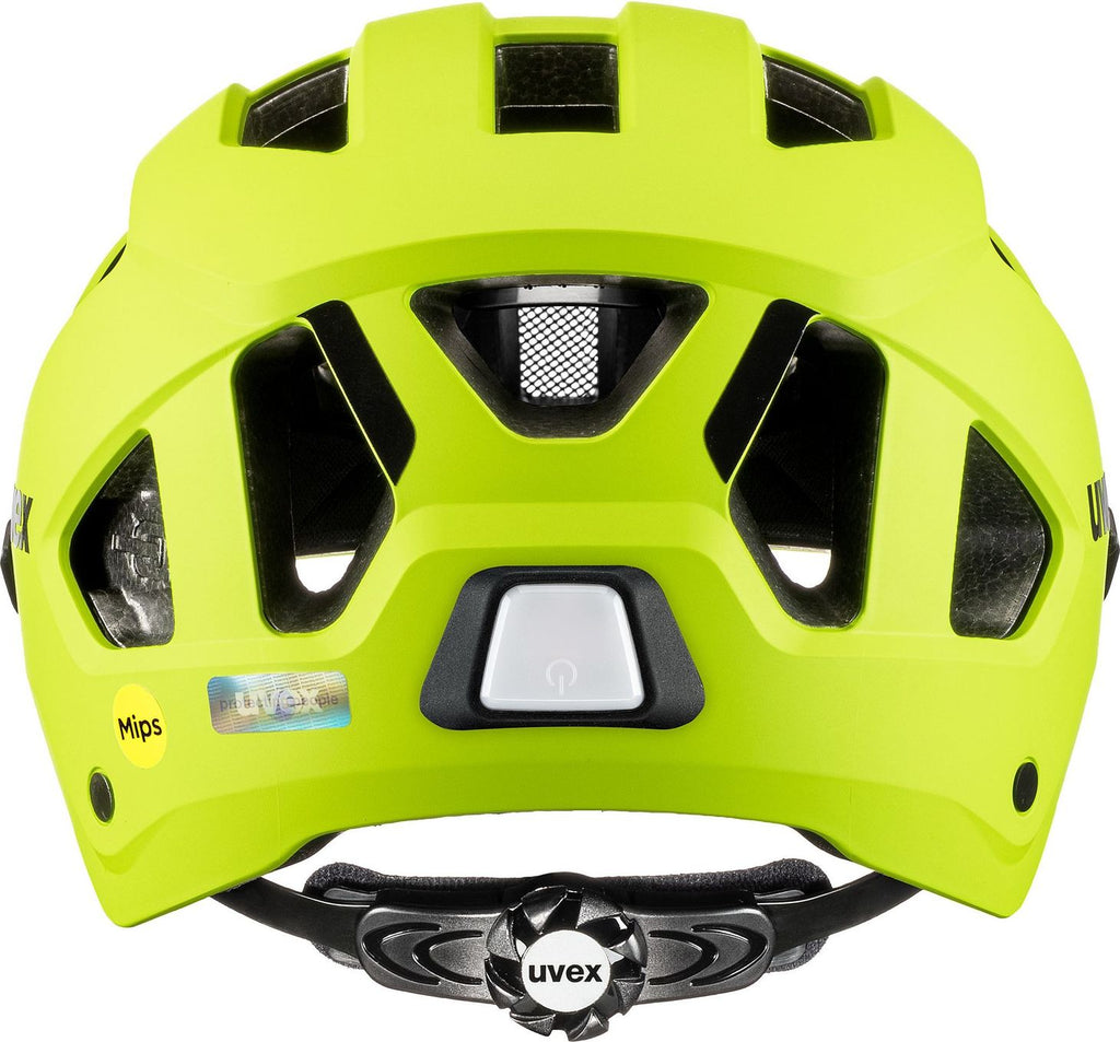 Casque Ville Uvex Stride Visor Mips Vert Lime