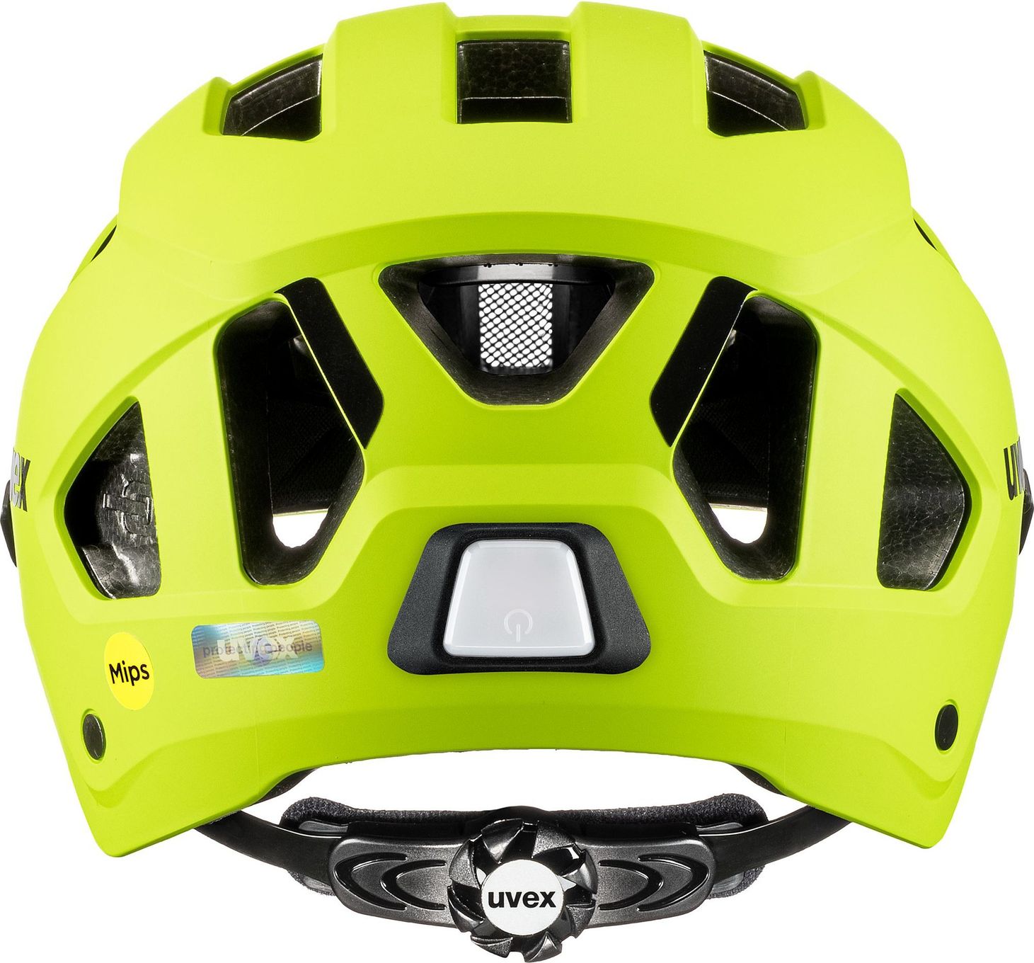 Casque Ville Uvex Stride Visor Mips Vert Lime