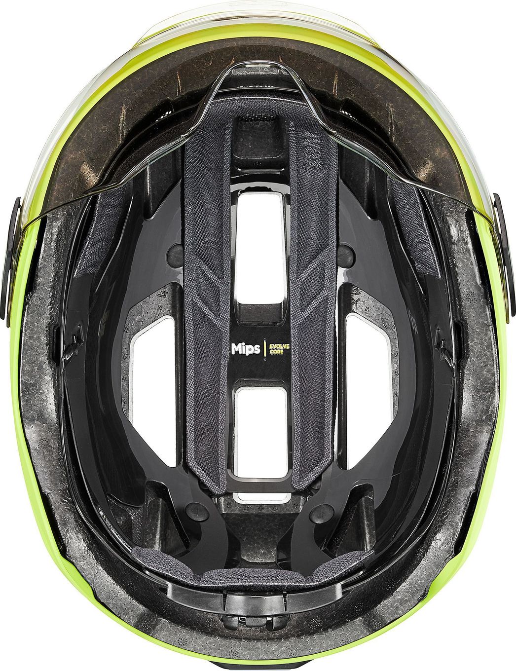 Casque Ville Uvex Stride Visor Mips Vert Lime