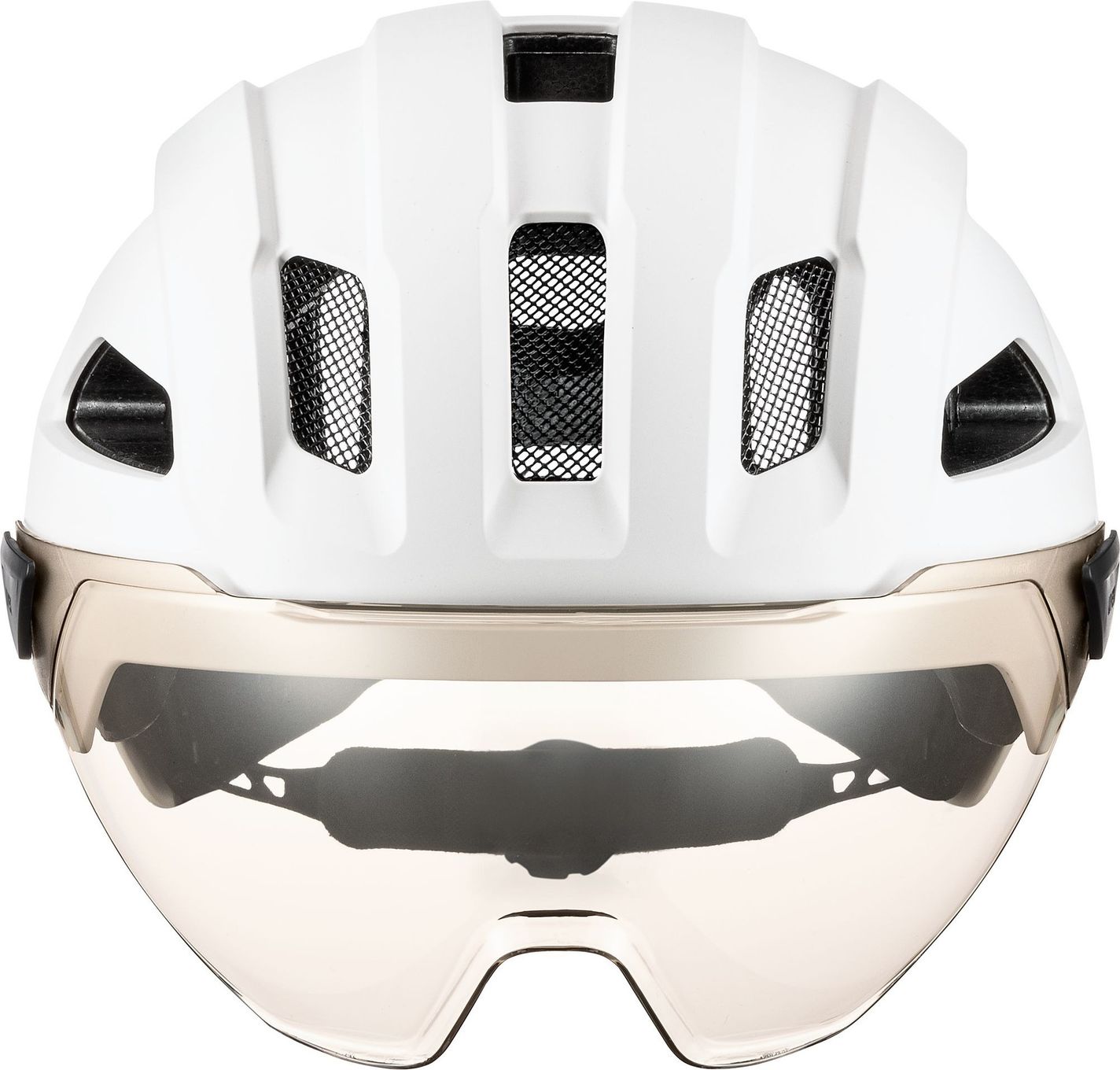 Casque Ville Uvex Stride Visor Blanc