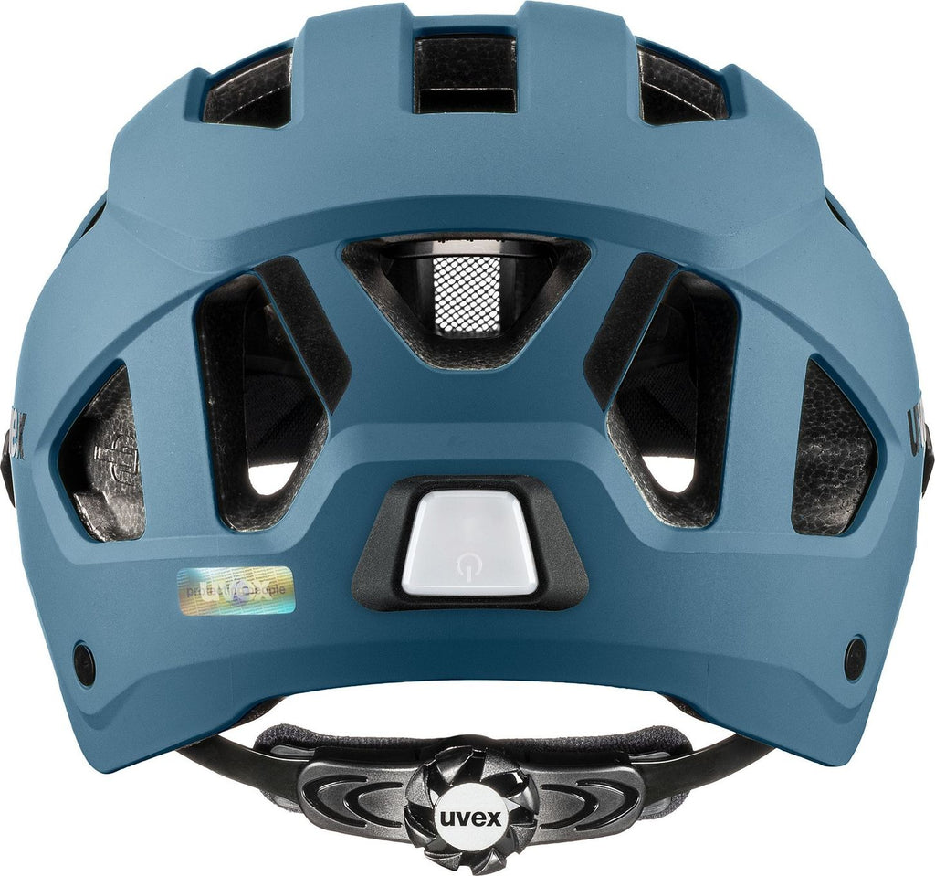 Casque Ville Uvex Stride Visor Bleu Stone