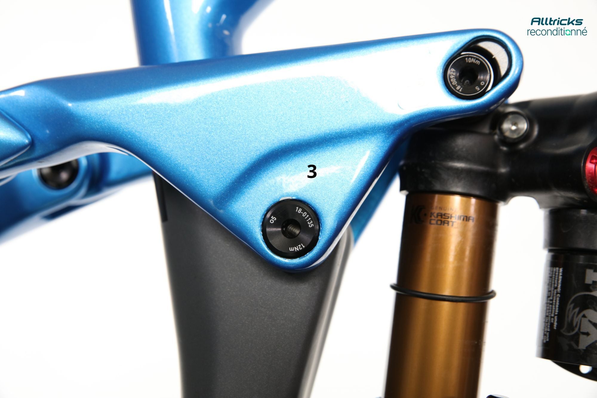 VTT Tout Suspendu Cube Stereo ONE77 C:68X SLX 29 Shimano XT 12V T.XL 184/195cm - Produit Reconditionné