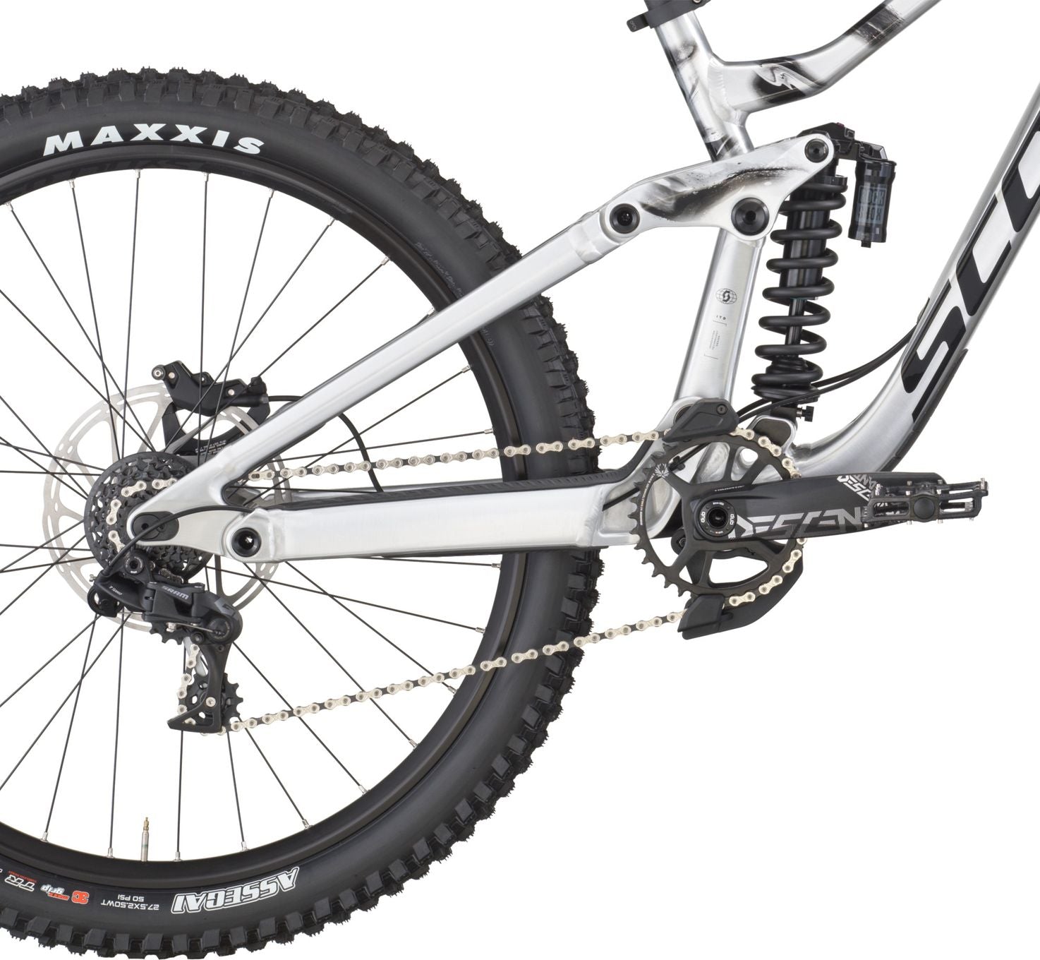 VTT Tout-Suspendu Scott Gambler 20 Sram 7V 29/27.5'' Argent 2026