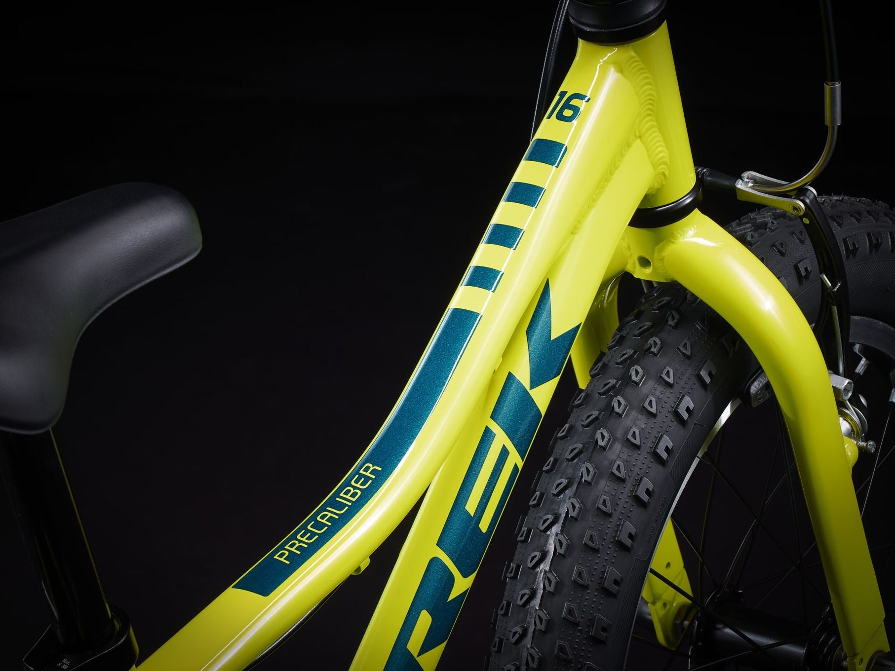 VTT Enfant Trek Precaliber 16 Freewheel 16" Jaune