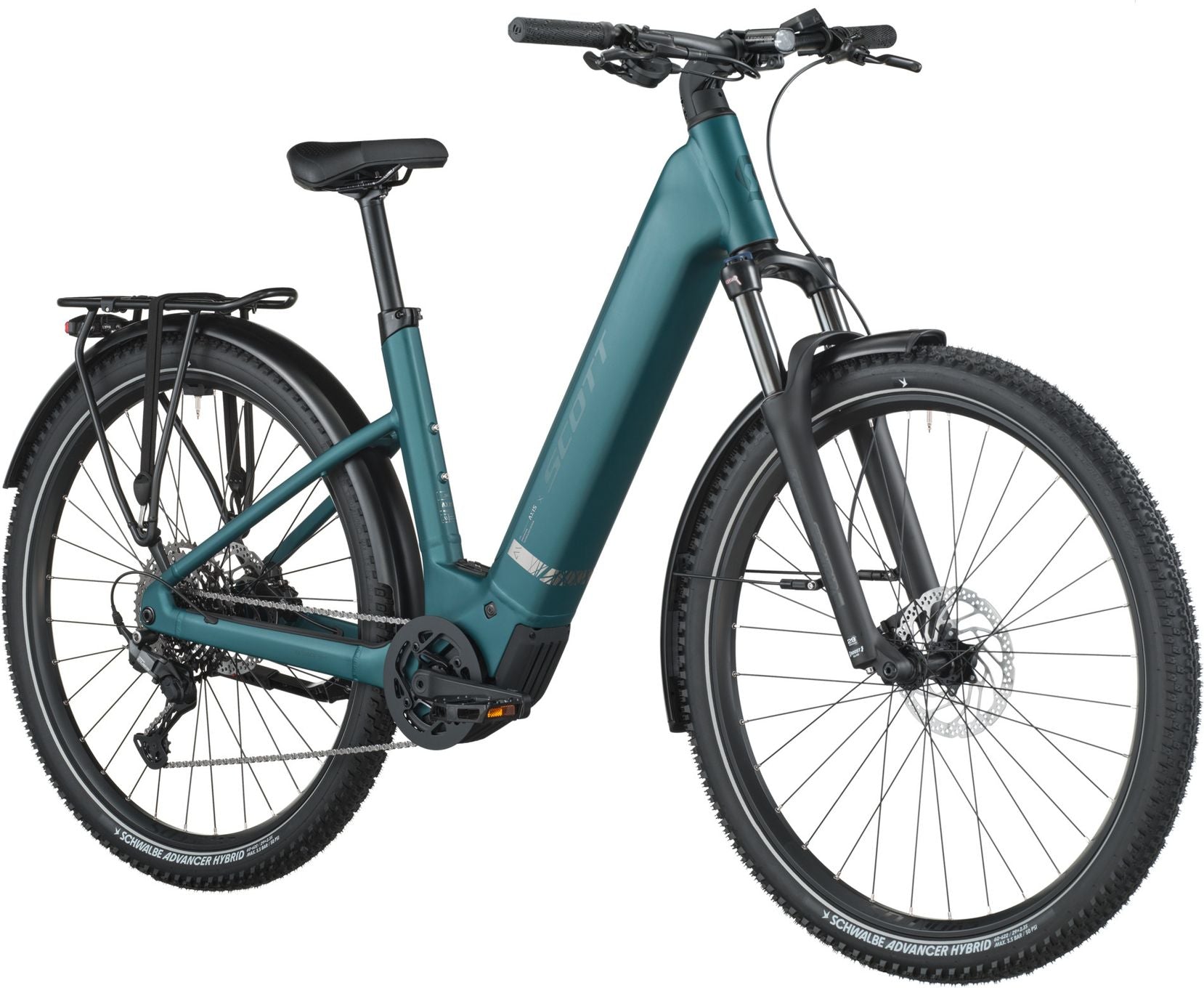 VTT Électrique Scott Axis 30 Wave Shimano 10V 540 Wh Bosch 75 Nm 29'' Vert Cyprès 2026