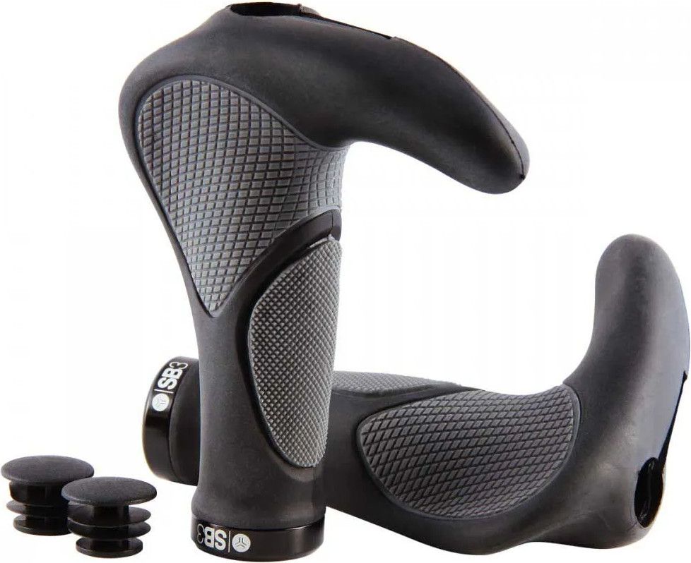 Poignées Ergonomiques SB3 Horn Noir/Gris
