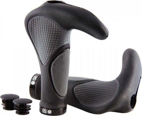 Poignées Ergonomiques SB3 Horn Noir/Gris