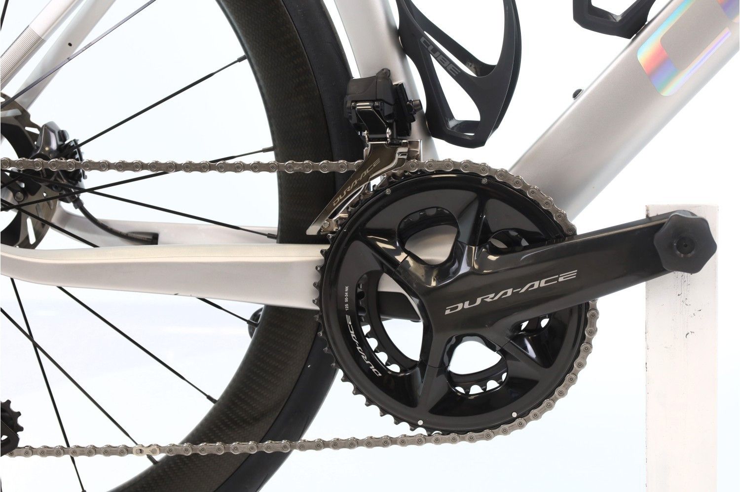 Produit reconditionné · Cube Agree C:62 SLT Di2 12V · Gris / Vélo de route | Très bon état
