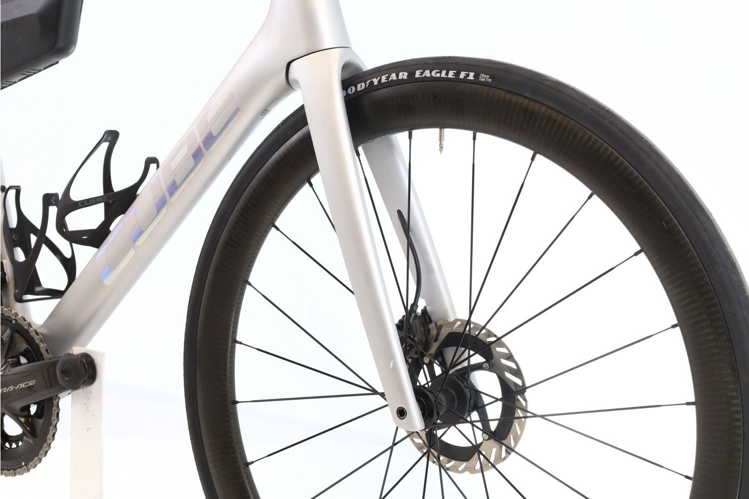 Produit reconditionné · Cube Agree C:62 SLT Di2 12V · Gris / Vélo de route | Très bon état