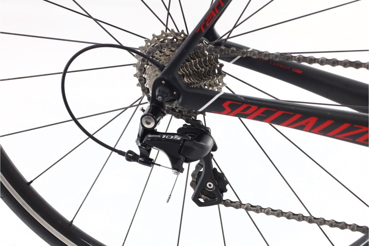 Produit reconditionné · Specialized Tarmac · Noir / Vélo de route | Très bon état