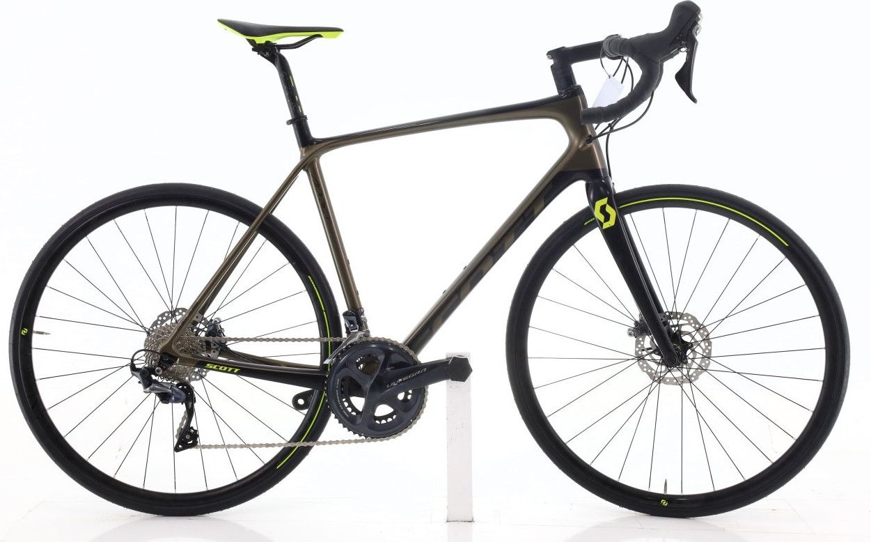 Produit reconditionné · Scott Addict 10 · Vert / Vélo de route | Très bon état