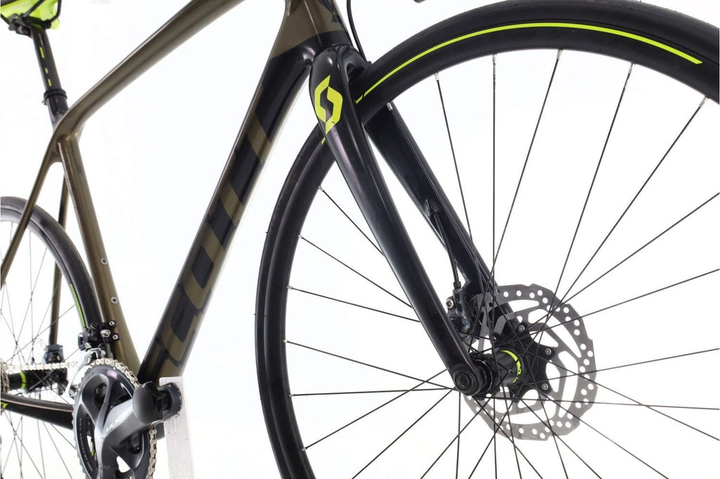 Produit reconditionné · Scott Addict 10 · Vert / Vélo de route | Très bon état
