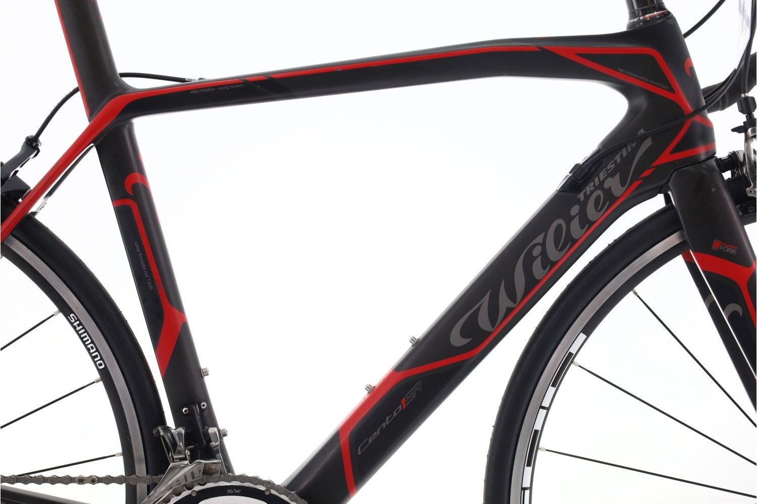 Produit reconditionné · Wilier Cento 1 SR · Noir / Vélo de route | Très bon état