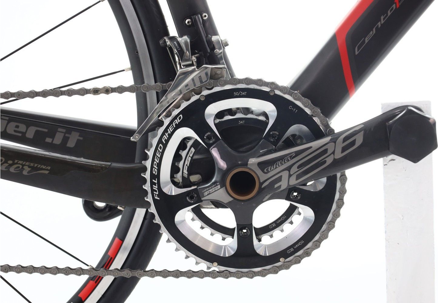 Produit reconditionné · Wilier Cento 1 SR · Noir / Vélo de route | Très bon état