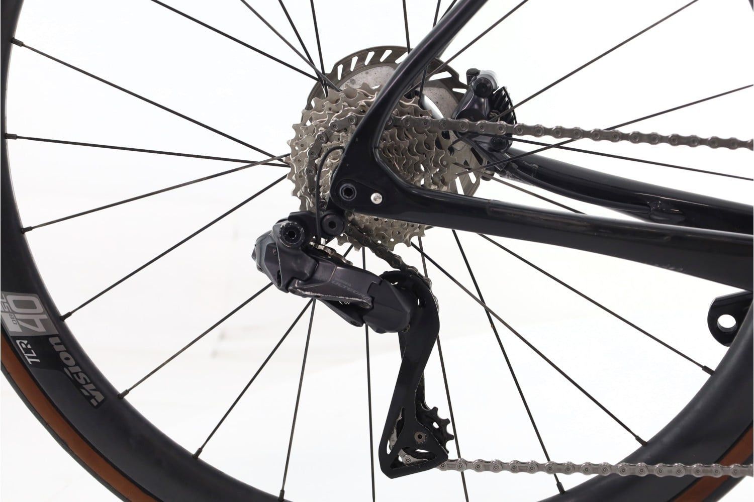 Produit reconditionné · Bianchi Specialissima Di2 12V · Noir / Vélo de route | Très bon état