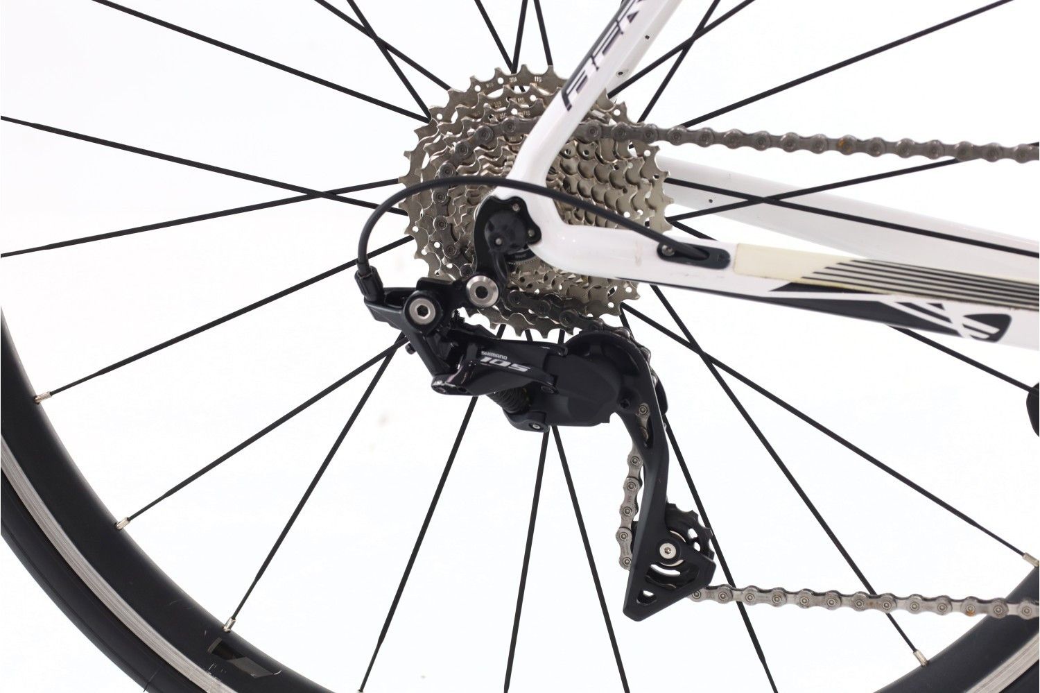 Produit reconditionné · Berria Falcon 2.3 · Blanc / Vélo de route | Très bon état