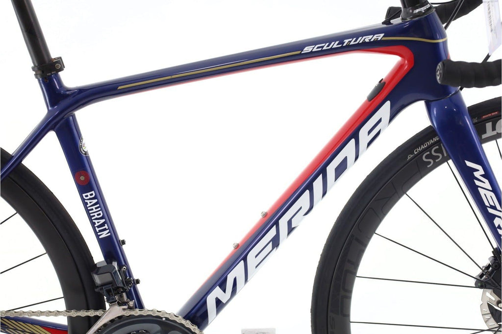 Produit reconditionné · Merida Scultura Di2 11V · Bleu / Vélo de route | Très bon état