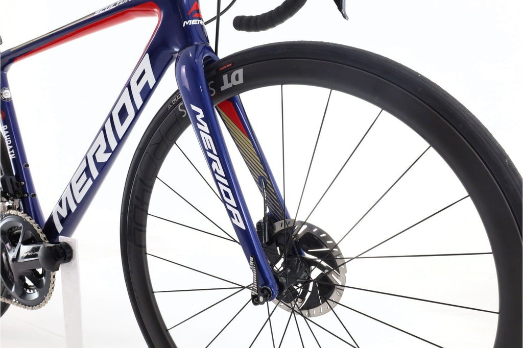Produit reconditionné · Merida Scultura Di2 11V · Bleu / Vélo de route | Très bon état