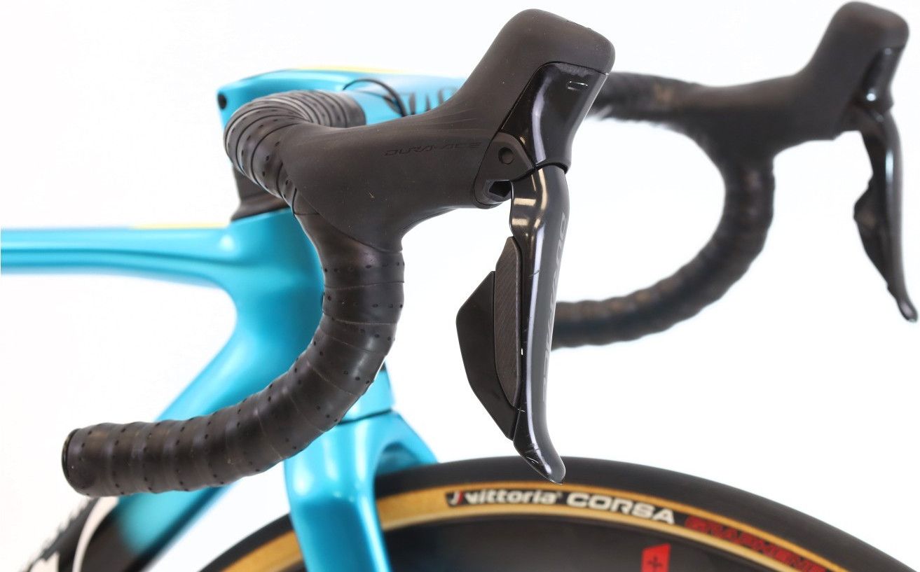 Produit reconditionné · Wilier Zero SLR Astana Di2 12V · Bleu / Vélo de route | Très bon état