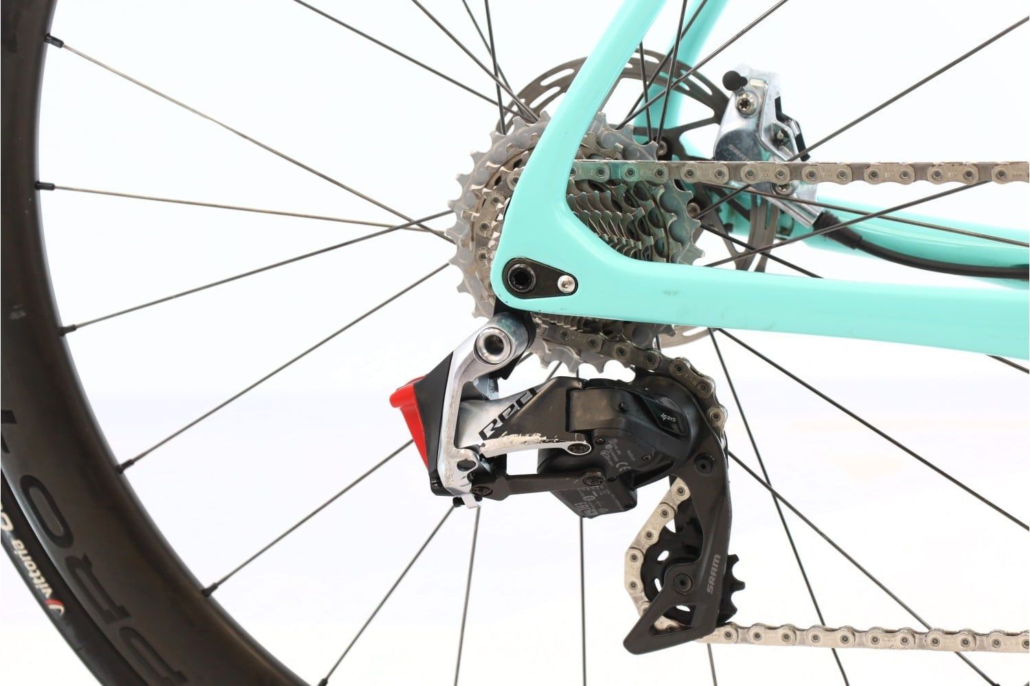 Produit reconditionné · Bianchi Specialissima Pro AXS 12V · Bleu / Vélo de route | Très bon état