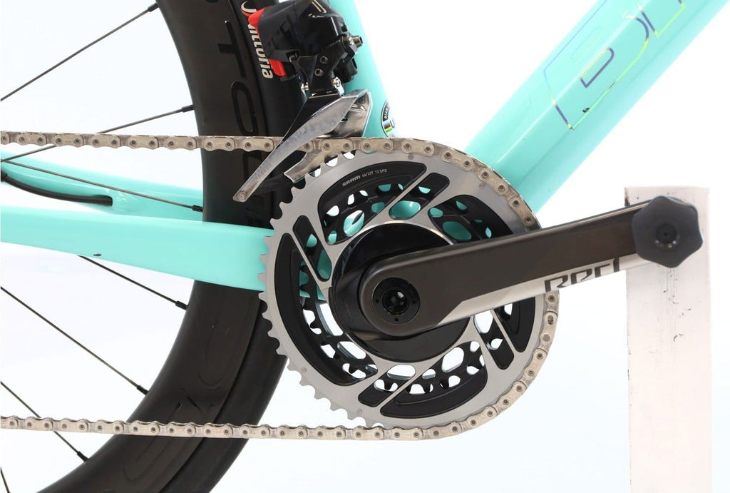 Produit reconditionné · Bianchi Specialissima Pro AXS 12V · Bleu / Vélo de route | Très bon état