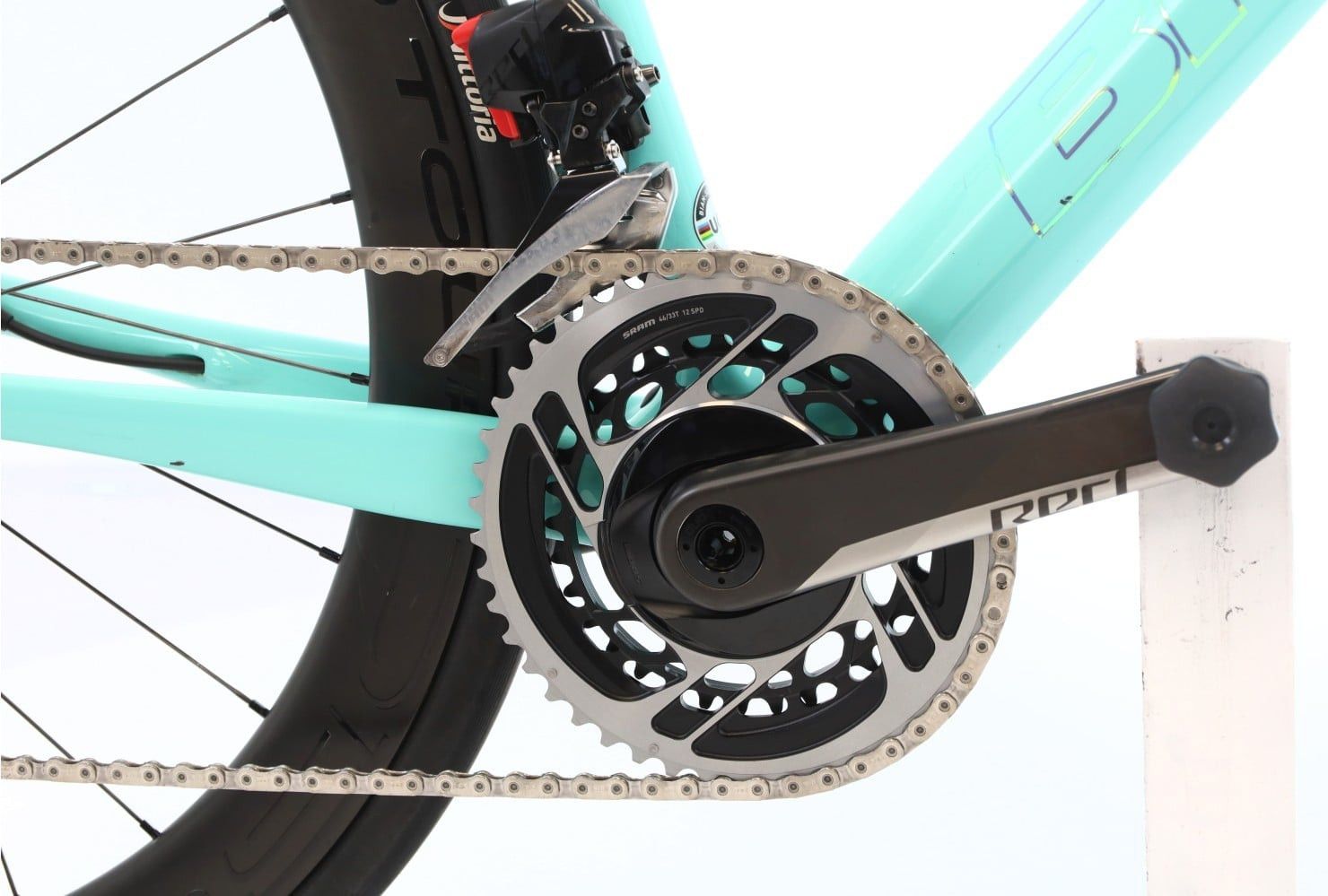 Produit reconditionné · Bianchi Specialissima Pro AXS 12V · Bleu / Vélo de route | Très bon état