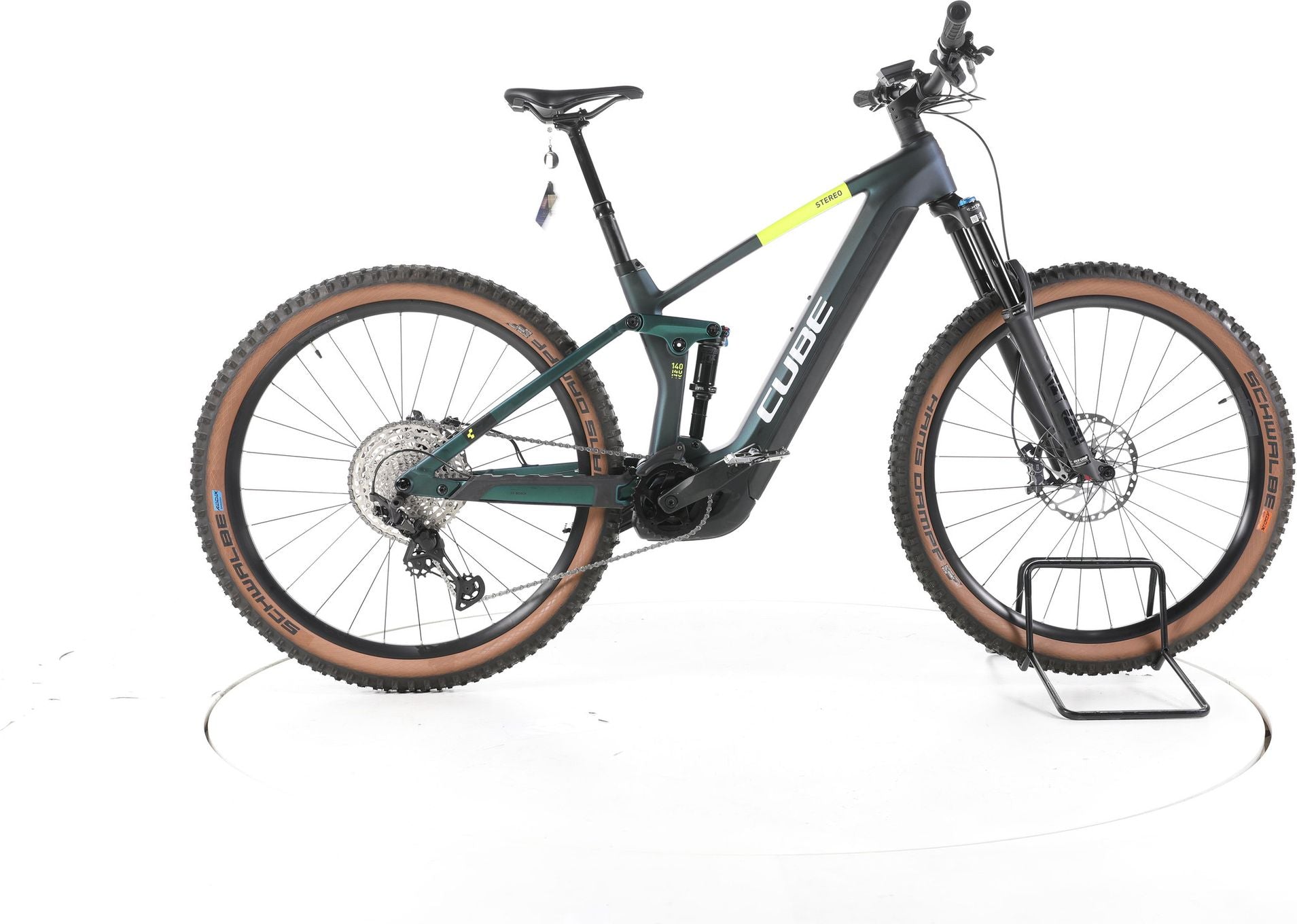 Produit reconditionné - Cube Stereo Hybrid 140 HPC SLX Fully E-Bike - Très Bon Etat