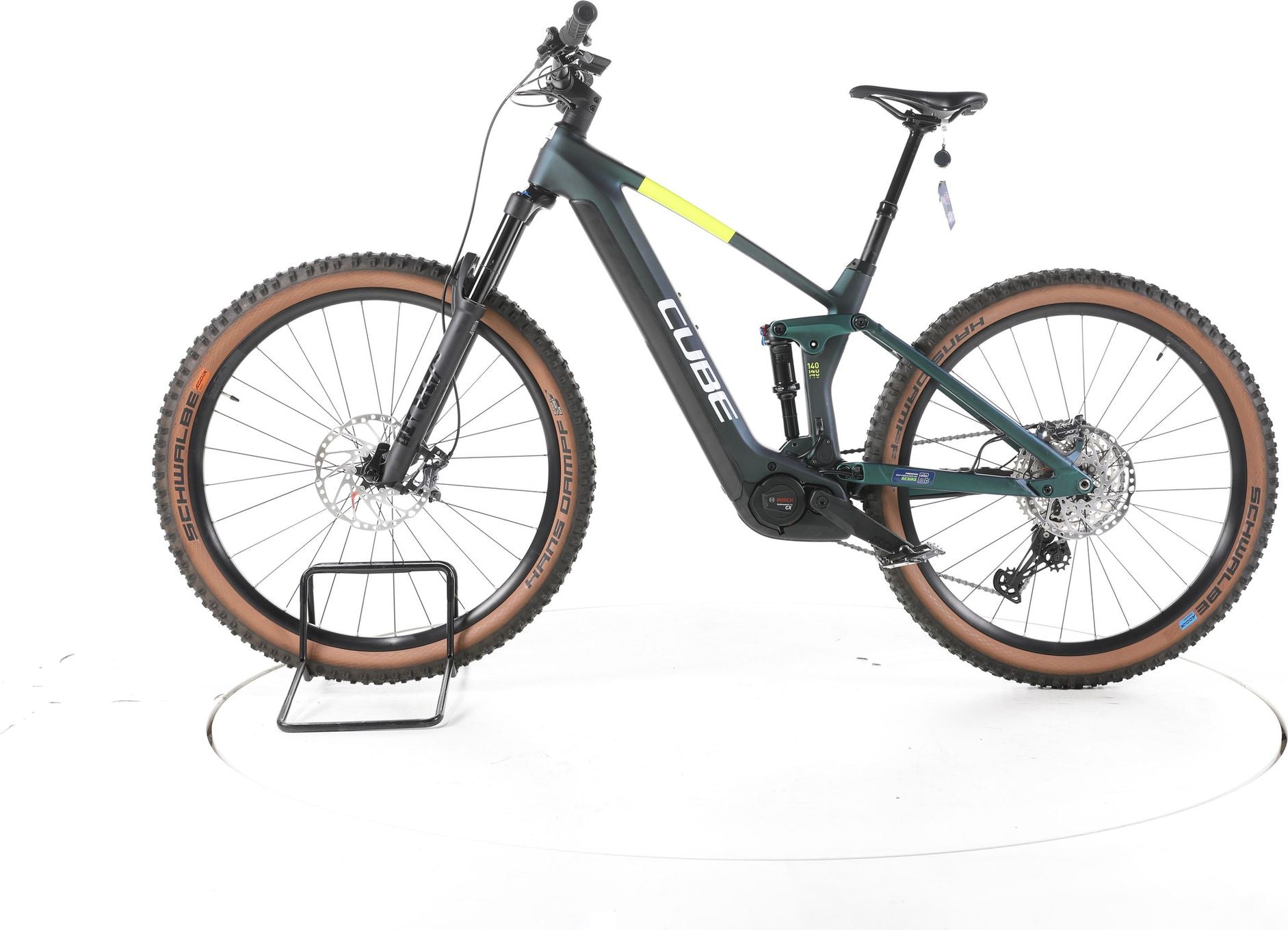 Produit reconditionné - Cube Stereo Hybrid 140 HPC SLX Fully E-Bike - Très Bon Etat