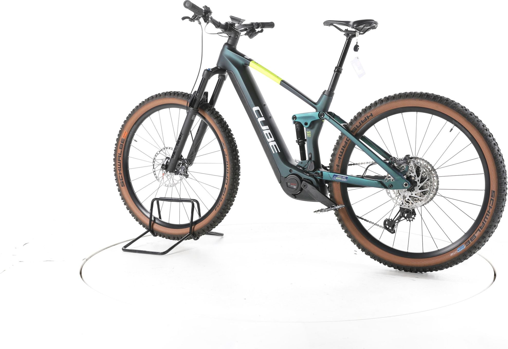 Produit reconditionné - Cube Stereo Hybrid 140 HPC SLX Fully E-Bike - Très Bon Etat