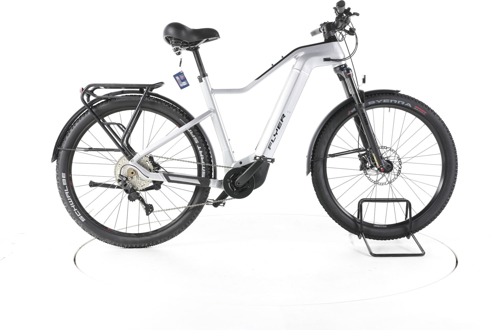 Produit reconditionné - FLYER Goroc2 2.10 Trekking E-Bike - Très Bon Etat