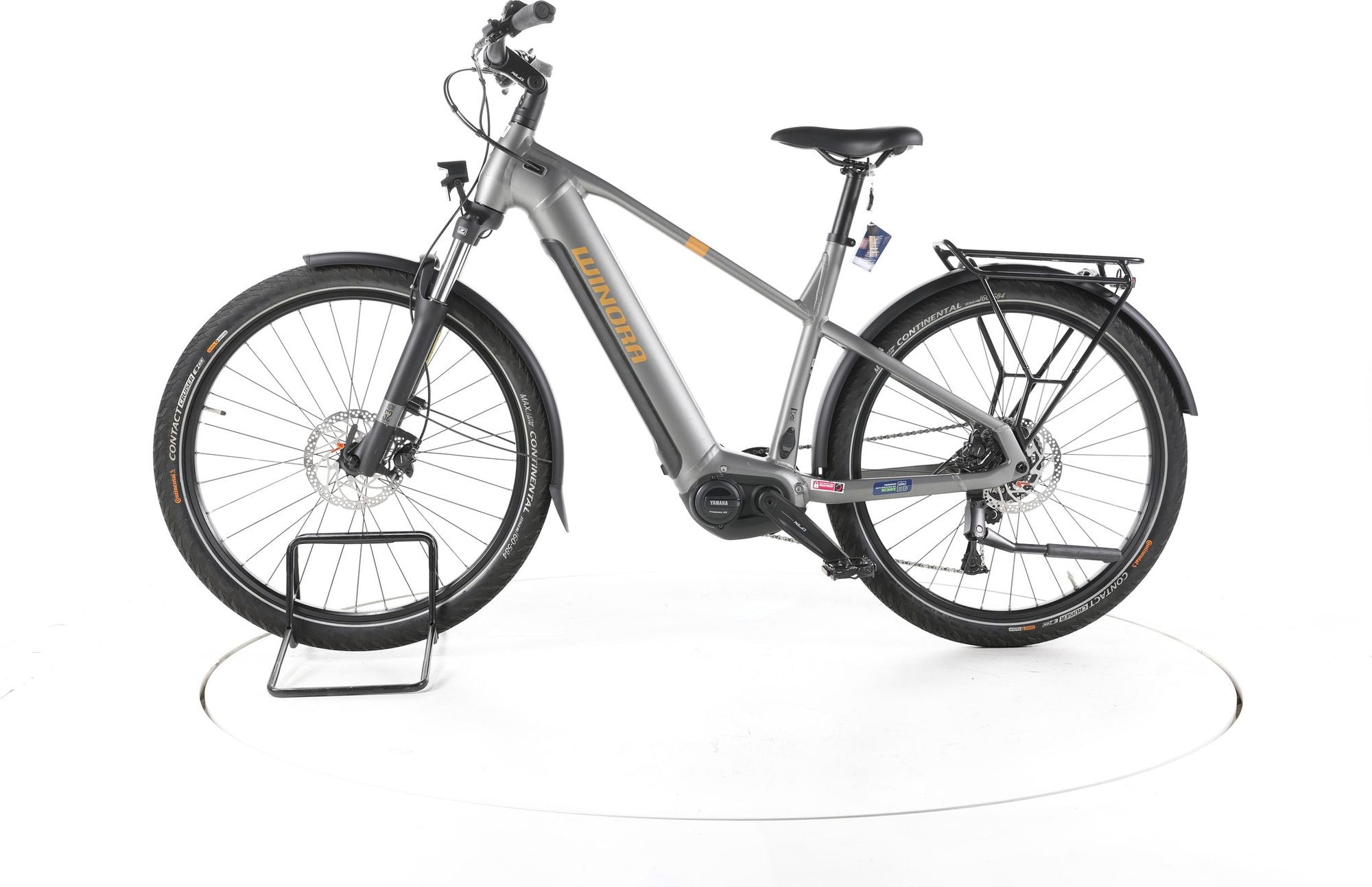 Produit reconditionné - Winora Yucatan X8 Trekking E-Bike - Très Bon Etat