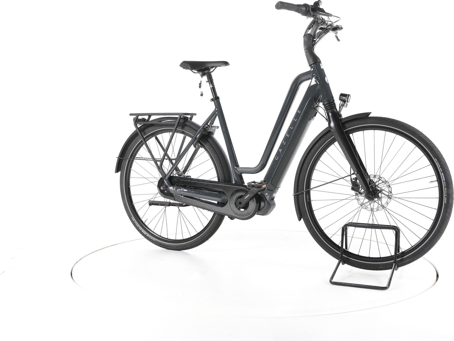 Produit reconditionné - Gazelle Chamonix C7 HMS City E-Bike Entrée basse - Bon Etat