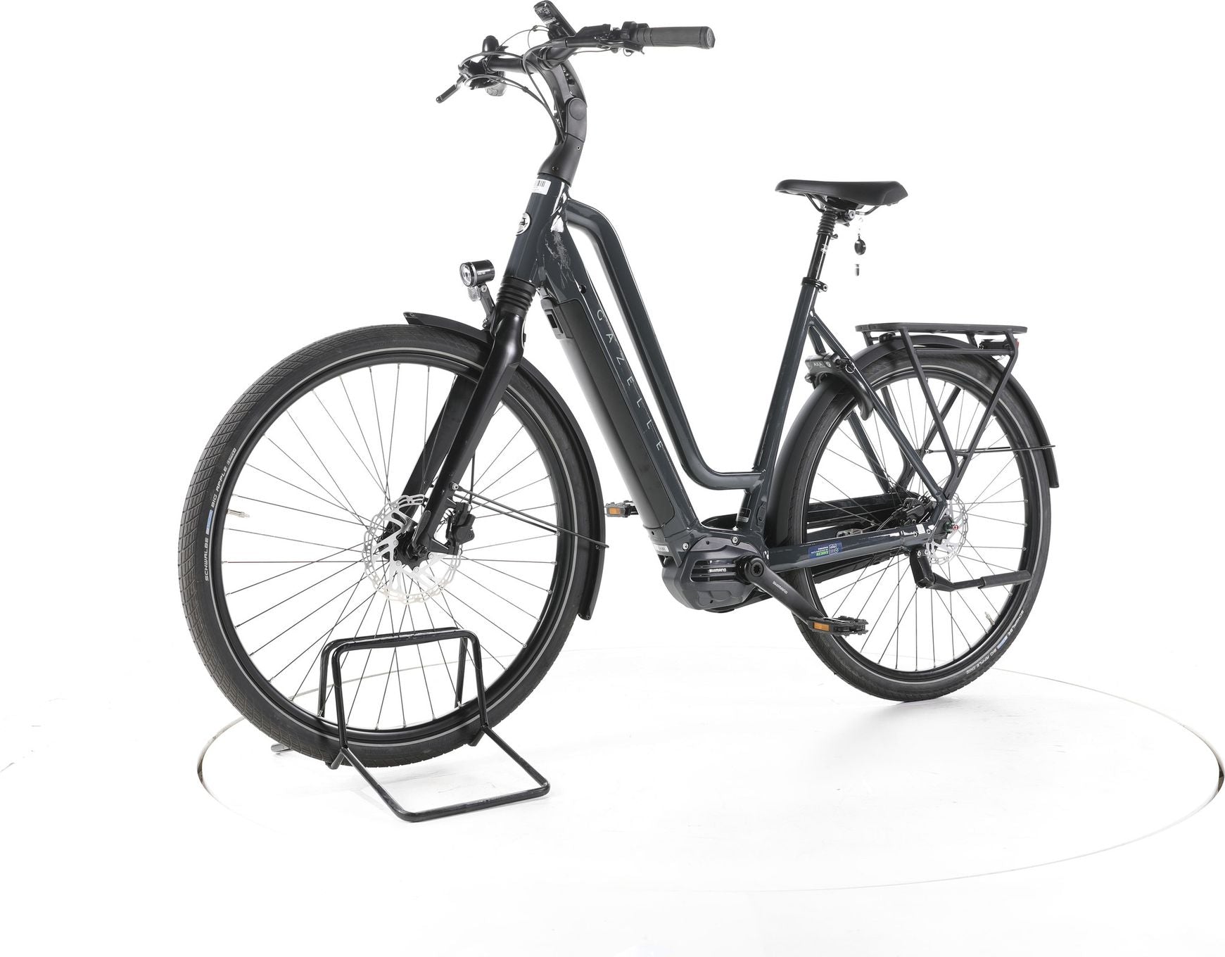 Produit reconditionné - Gazelle Chamonix C7 HMS City E-Bike Entrée basse - Bon Etat