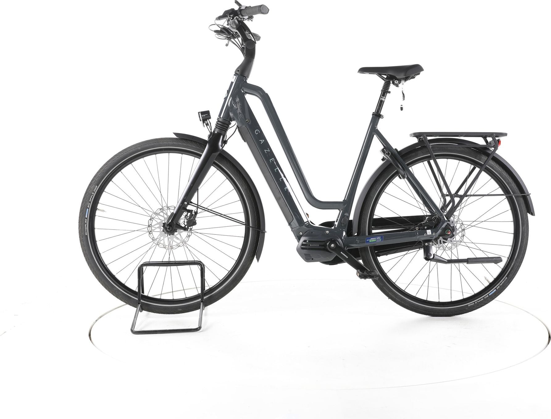Produit reconditionné - Gazelle Chamonix C7 HMS City E-Bike Entrée basse - Bon Etat