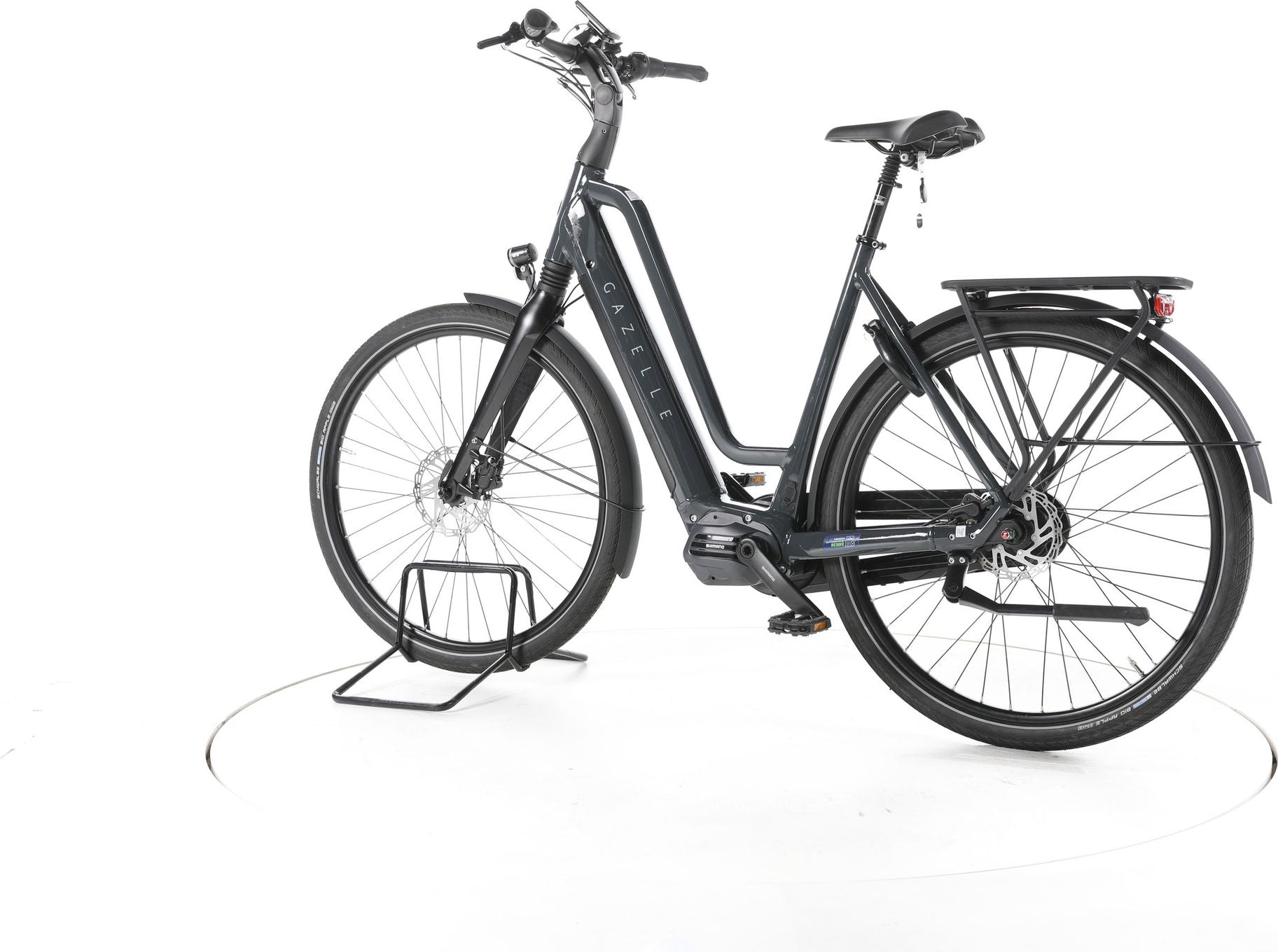 Produit reconditionné - Gazelle Chamonix C7 HMS City E-Bike Entrée basse - Bon Etat
