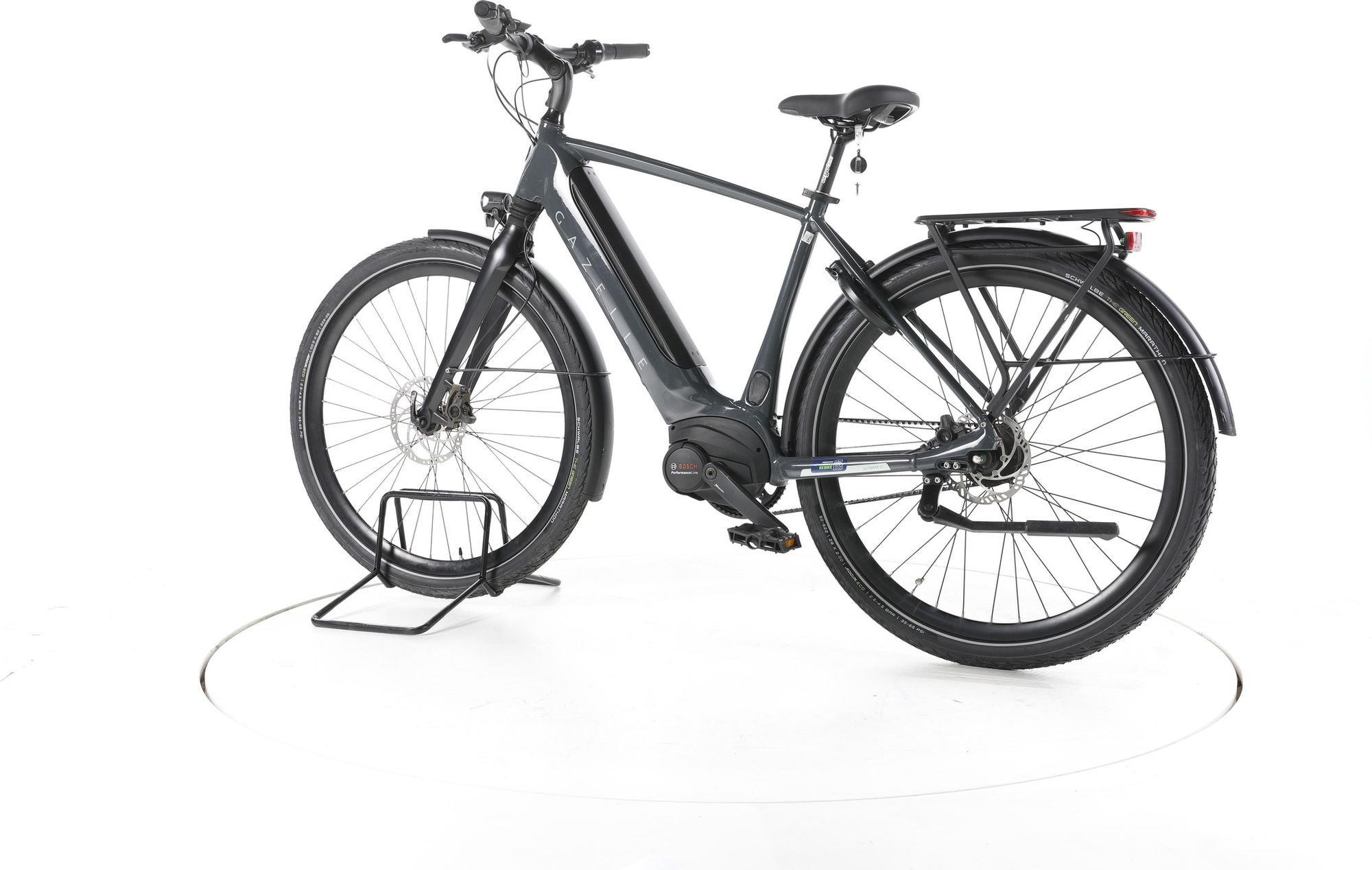 Produit reconditionné - Gazelle Ultimate C5 HMB City E-Bike Entrée basse - Très Bon Etat