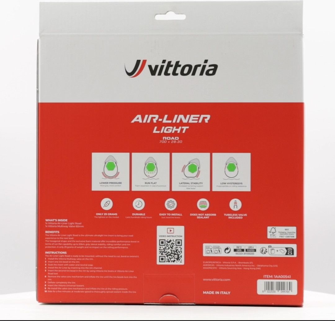 Mousse Anti-Pincement Vittoria Air-Liner Light Road 700 mm