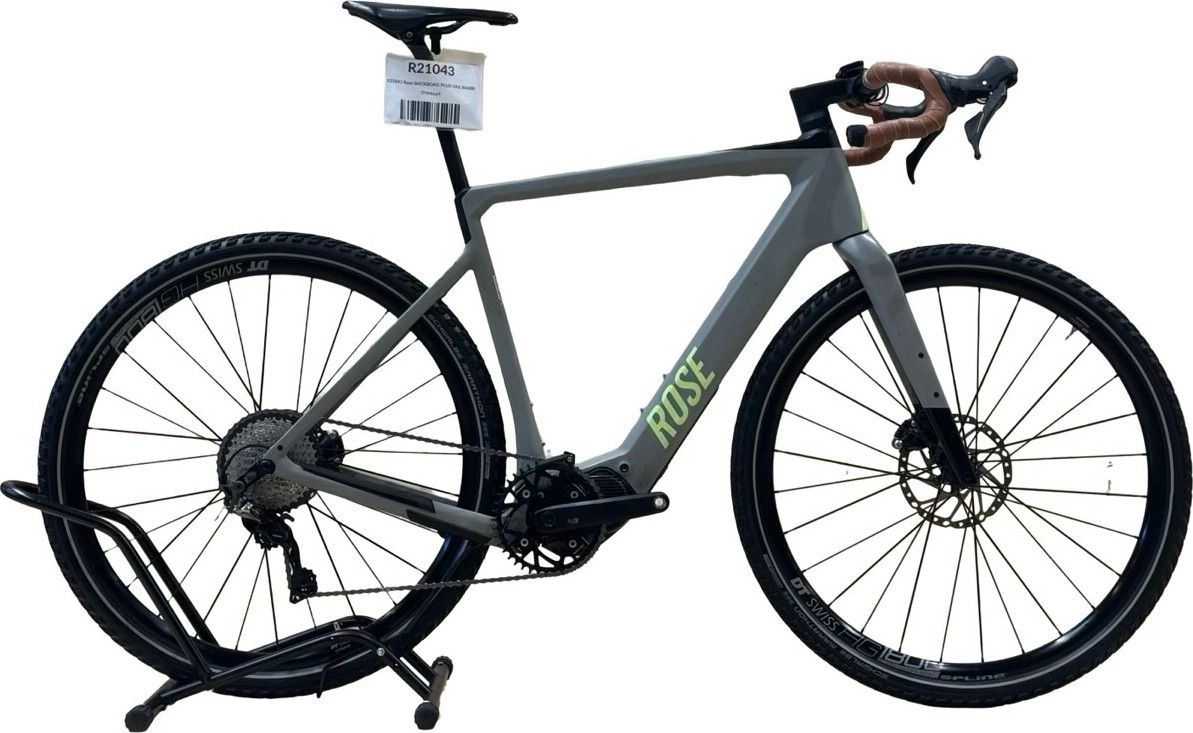 produit reconditionné . Rose Backroad Plus GRX RX600 Shimano GRX 2023 . Vélo gravel électrique . Rose . très bon état