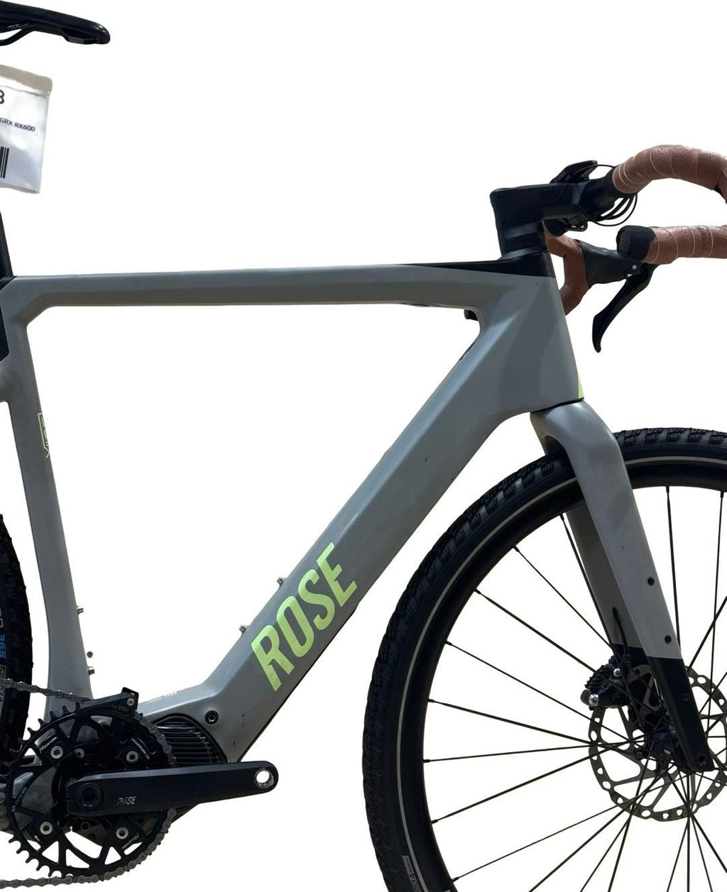 produit reconditionné . Rose Backroad Plus GRX RX600 Shimano GRX 2023 . Vélo gravel électrique . Rose . très bon état