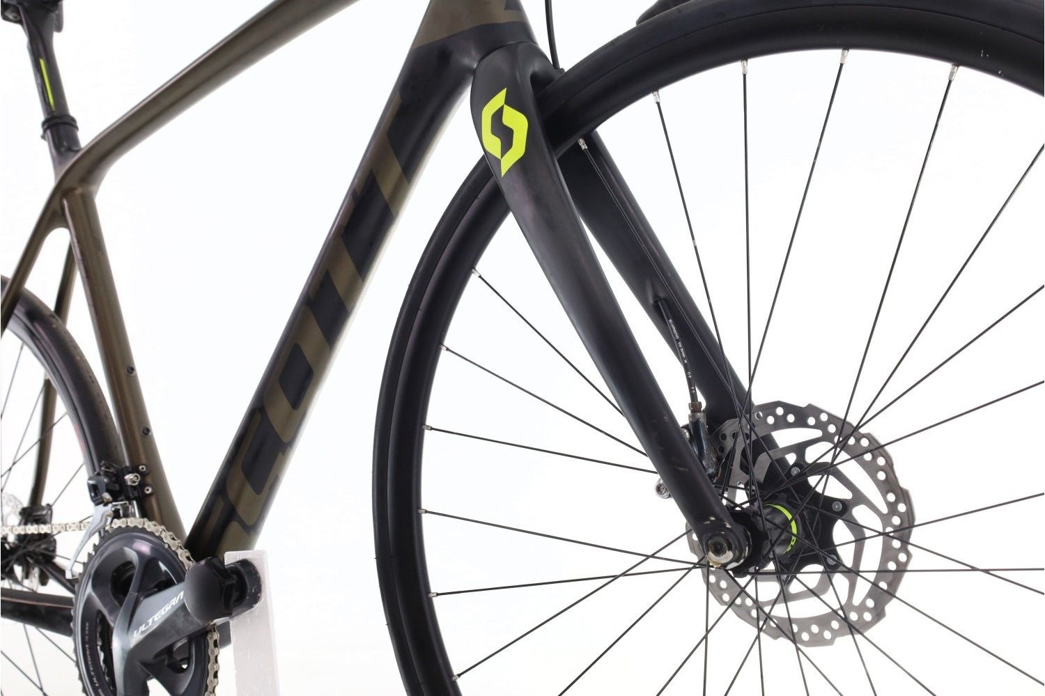 Produit reconditionné · Scott Addict 10 · Vert / Vélo de route | Très bon état