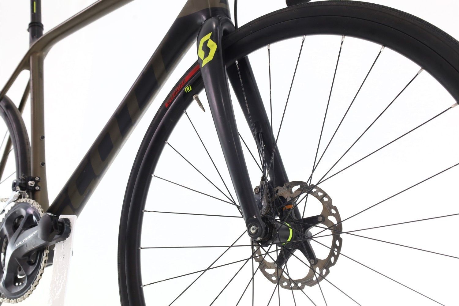 Produit reconditionné · Scott Addict 10 · Noir / Vélo de route | Très bon état
