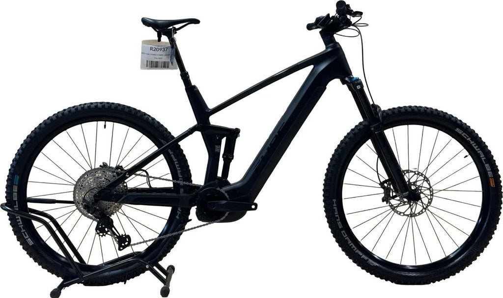 produit reconditionné . Cube Stereo Hybrid 140 HPC SLX 750 Shimano XT 2024 . VTT électrique . Cube . très bon état