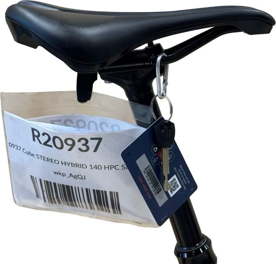 produit reconditionné . Cube Stereo Hybrid 140 HPC SLX 750 Shimano XT 2024 . VTT électrique . Cube . très bon état