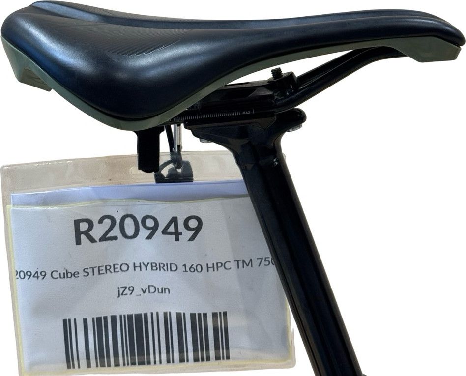 produit reconditionné . Cube Stereo Hybrid 160 HPC TM 750 Sram GX 2024 . VTT électrique . Cube . très bon état