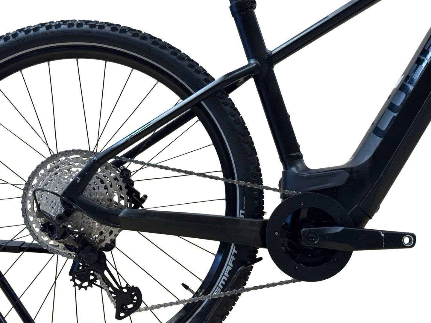 produit reconditionné . Cube Reaction Hybrid SLX 750 Shimanon XT 2024 . VTT électrique . Cube . très bon état