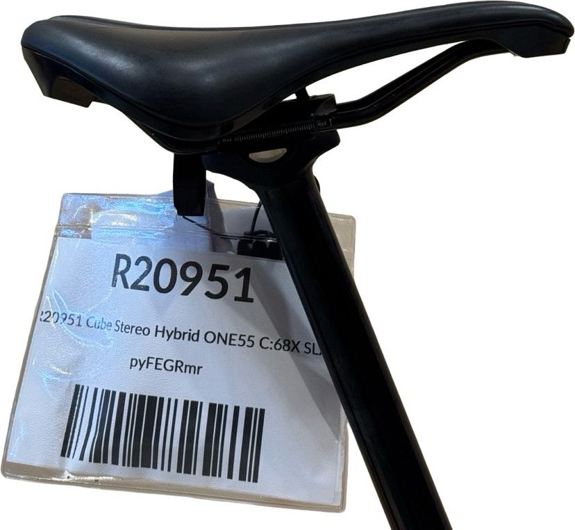 produit reconditionné . Cube Stereo Hybrid ONE55 C:68X SLX 750 Sram GX 2024 . VTT électrique . Cube . très bon état